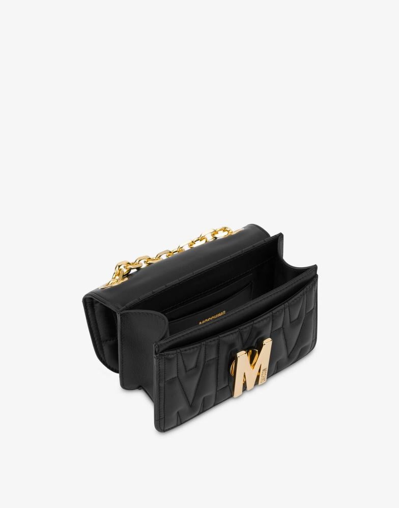 MOSCHINO CROSSBODY QUILTED BAG