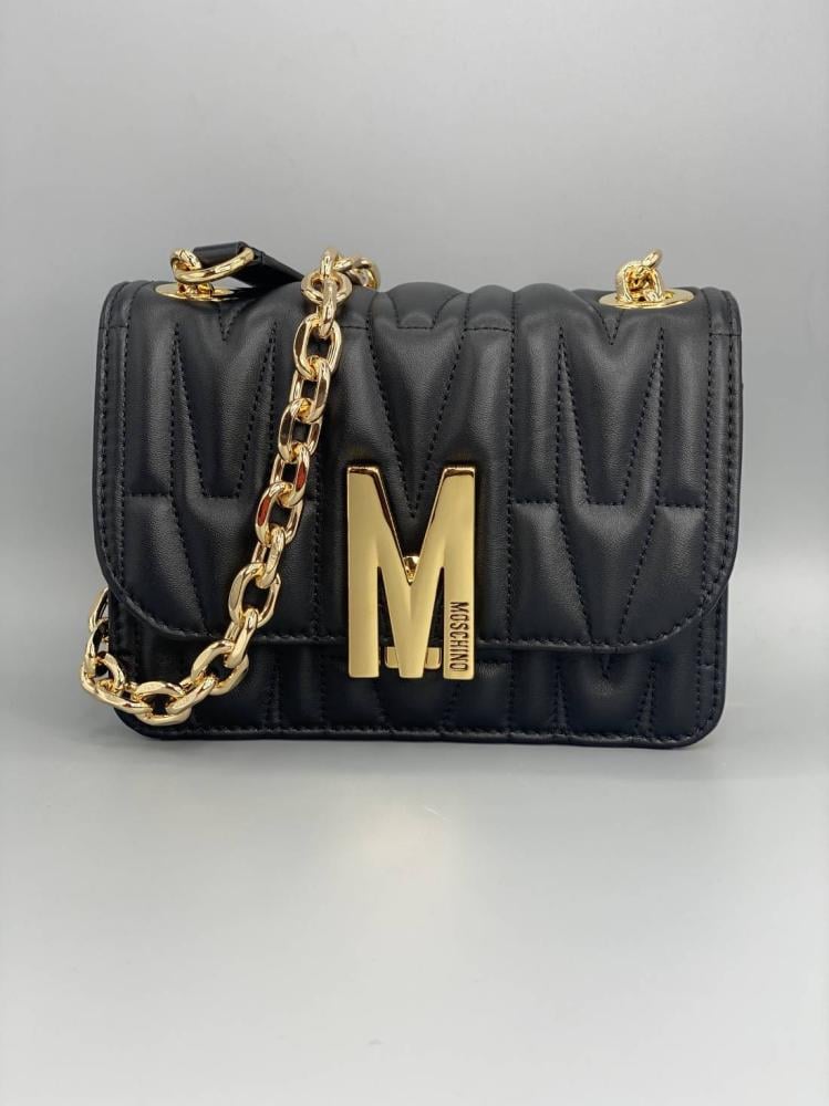 MOSCHINO CROSSBODY QUILTED BAG