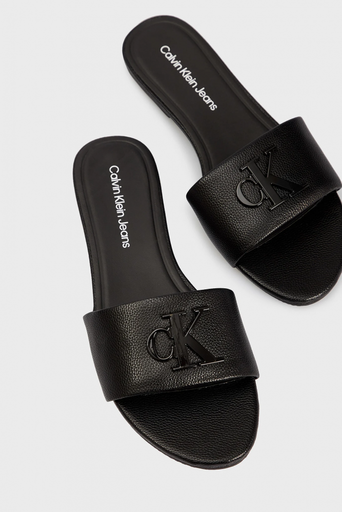 Calvin klein flat outlet sandals