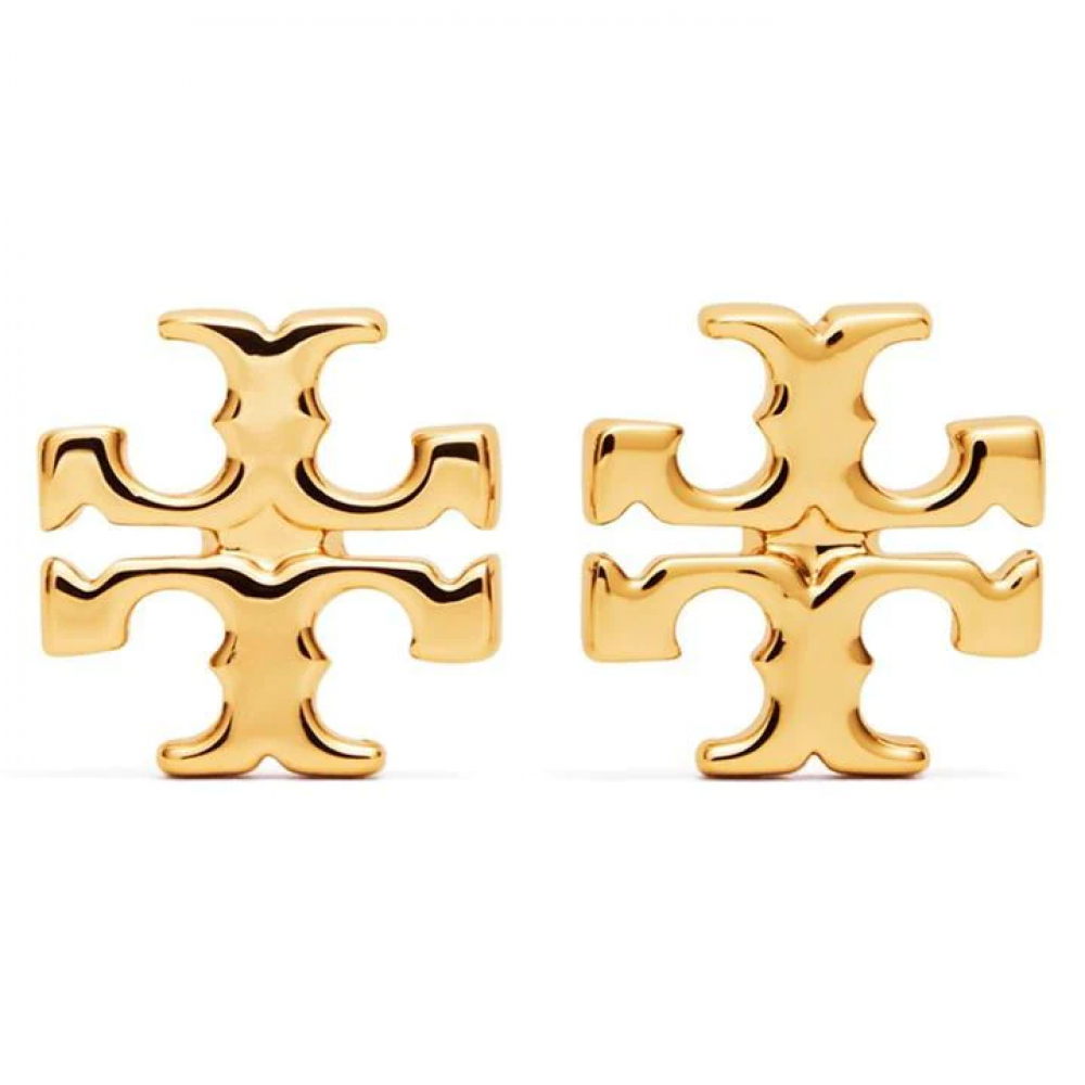 Tory Burch Kira Clover Stud Earring Set in White | Lyst