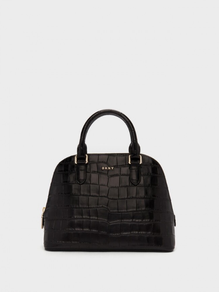 stefani croc dome crossbody