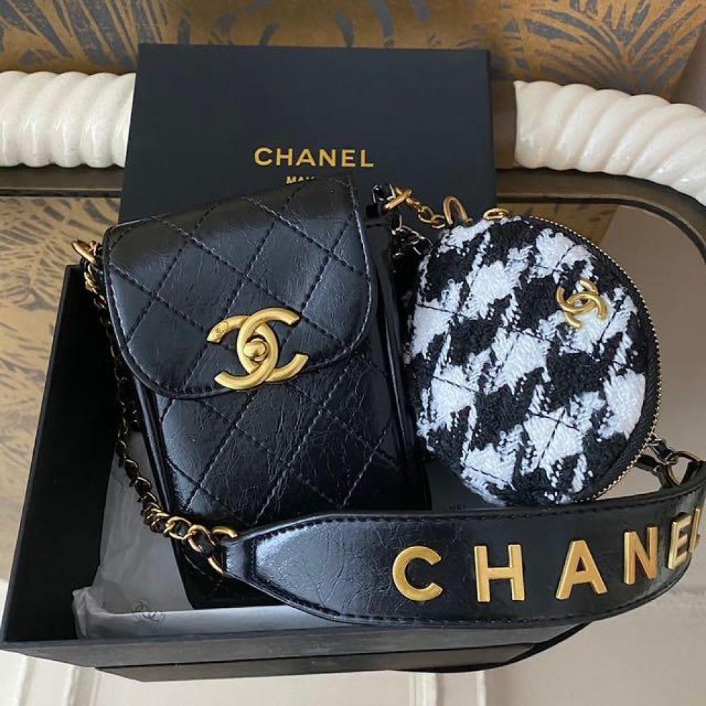 Gift Bag Chanel Vip Wallet CHANEL VIP Gift Jewelry CC Logo Chain