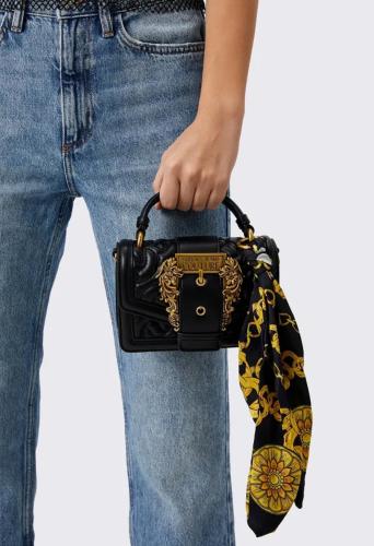 VERSACE JEANS COUTURE Baroque Buckle Chain Strap S...