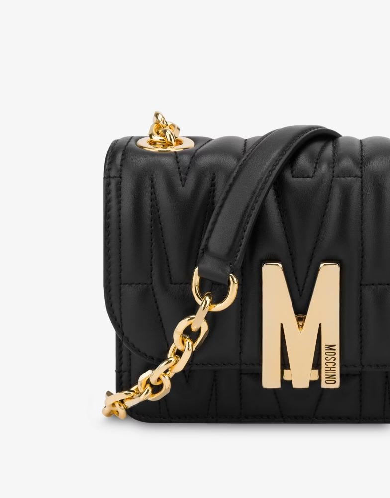 MOSCHINO CROSSBODY QUILTED BAG
