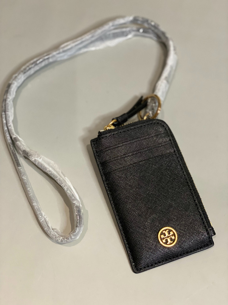Tory Burch Card Holder Saffiano Leather 