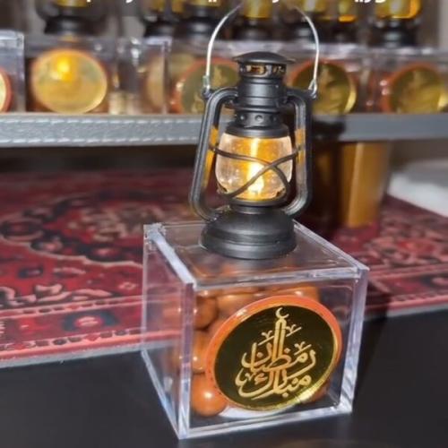 درزن 12 قطعة علب رمضان مبارك