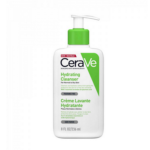 غسول مرطب ومنظف 236 مل من سيرافي