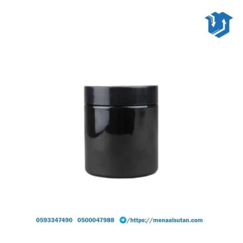 برطمان بلاستيك اسود 630 مل