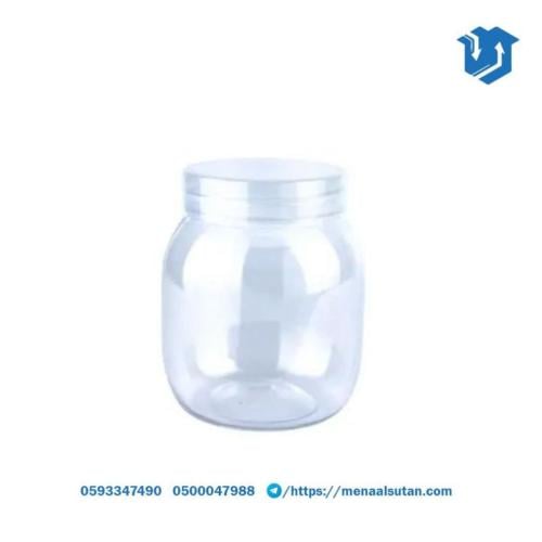 برطمان بيضاوي شفاف 250 مل