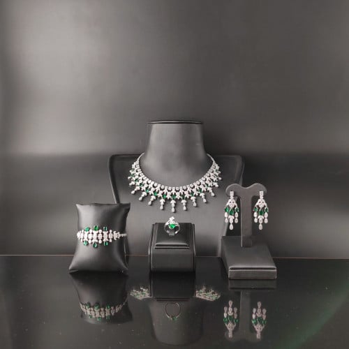 طقم مجوهرات زيركون عالي الجودة 254