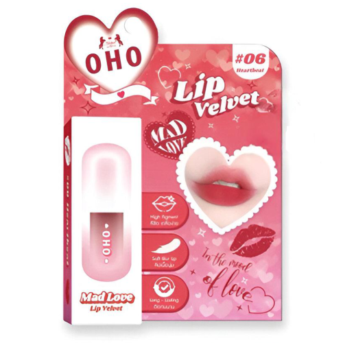 أحمر شفاه مخملي من أوهو ماد لوف 06