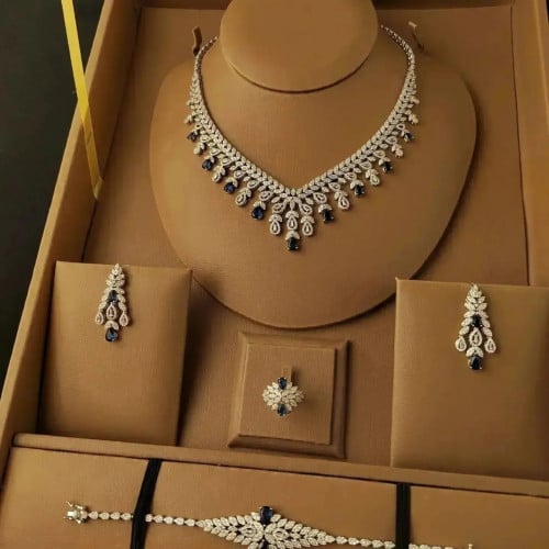 طقم مجوهرات زيركون عالي الجودة 238