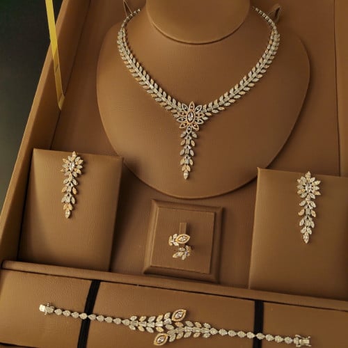 طقم مجوهرات زيركون عالي الجودة 294