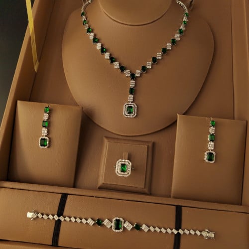 طقم مجوهرات زيركون عالي الجودة 232