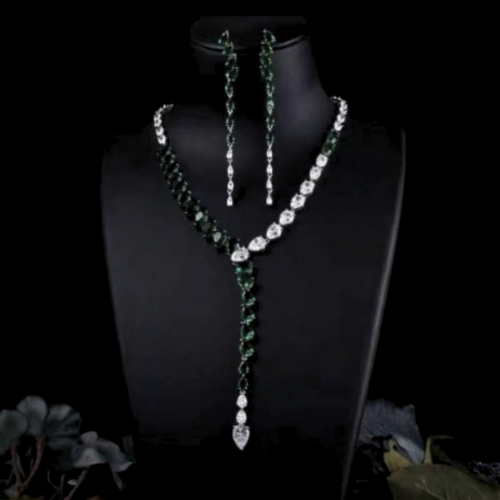 طقم مجوهرات زيركون عالي الجودة 150