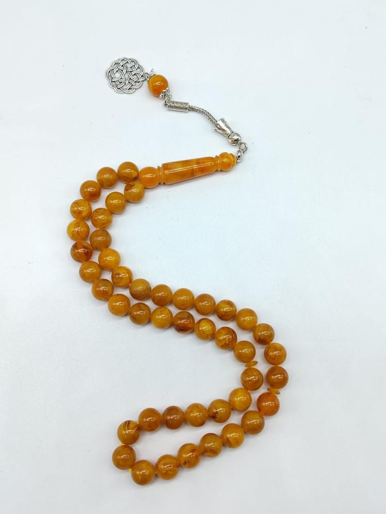 سبحة بكلايت اصفر