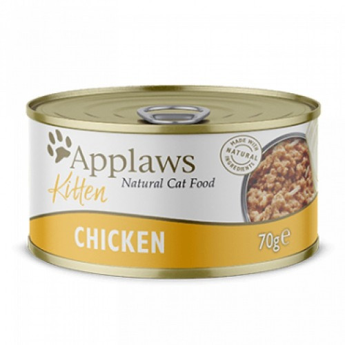 Appaloz Canned Wet Food for Cats Chicken Breasts in Gravy 70g Pet zoo