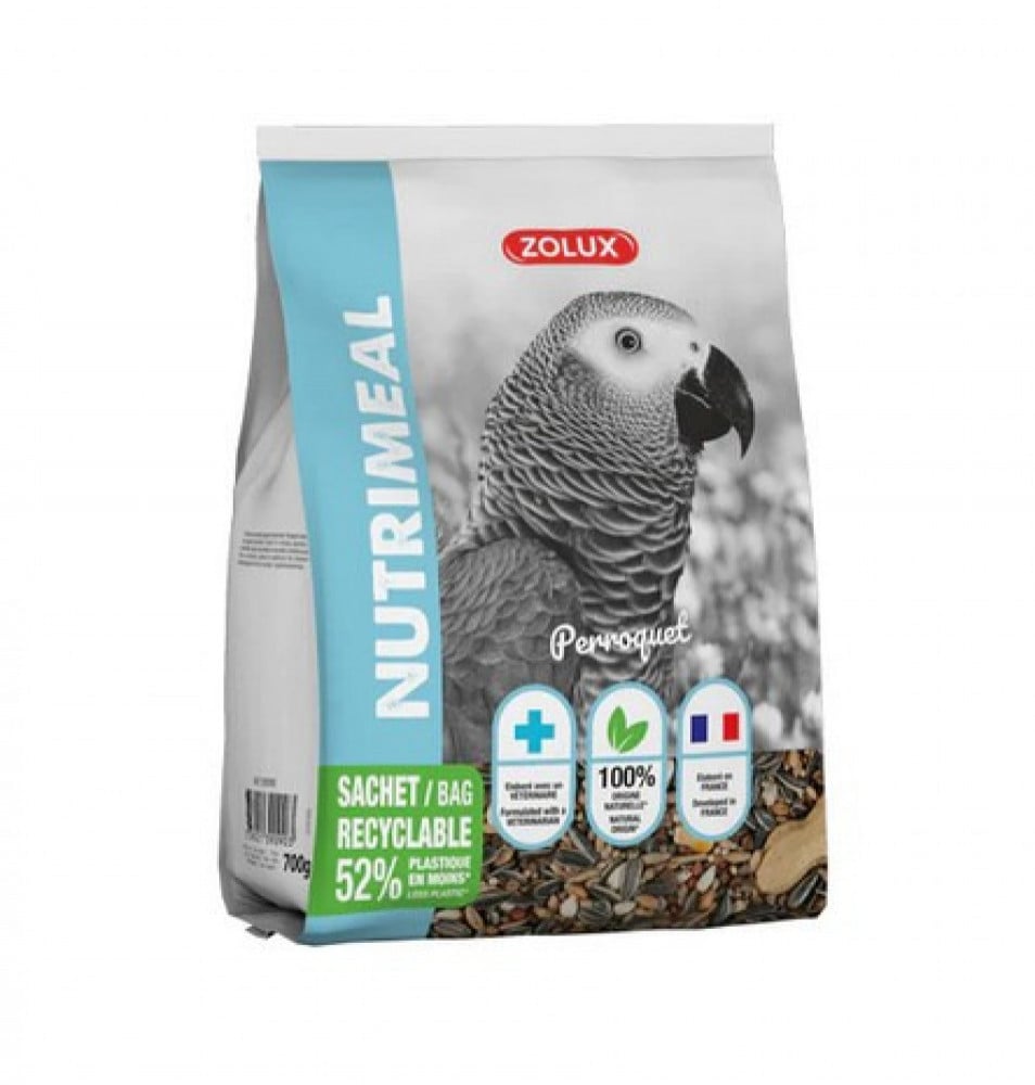 Grey parrot clearance food