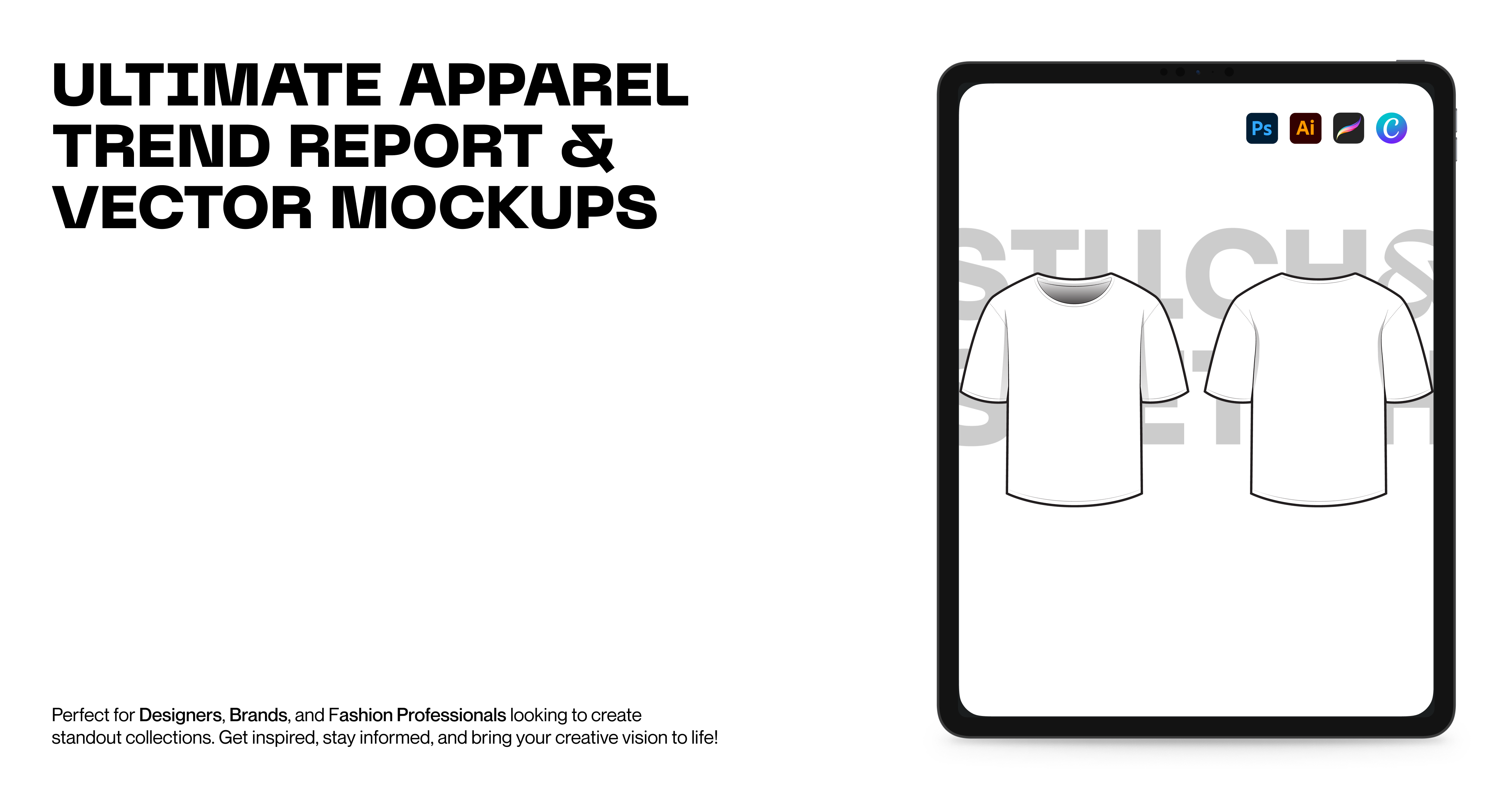 T-shirt Raw Relaxed fit Mockup