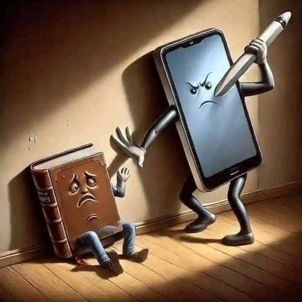رائحة الورق أم شاشة الكندل