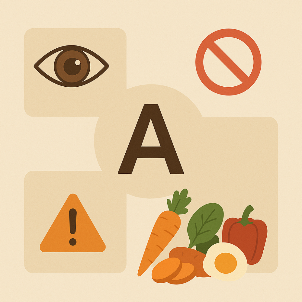 فيتامين A وفوائدة و الأضرار