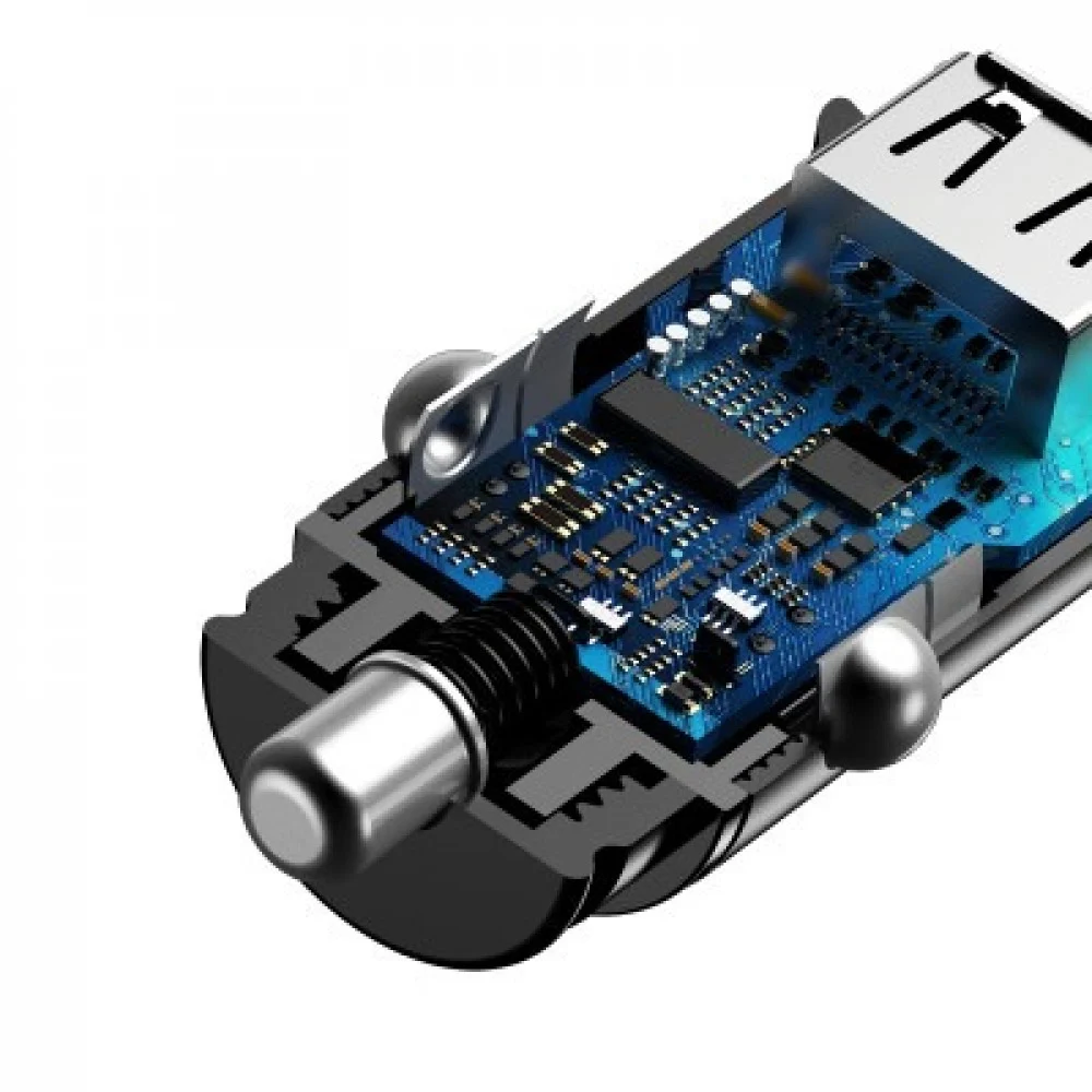 شاحن سيارة 30 واط منفذين USB + PD من BEASUS