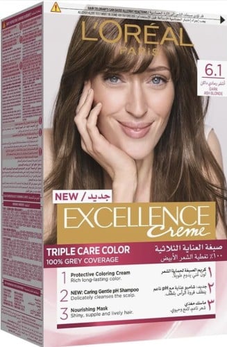 L'Oreal Paris Excellence, 6.1 Dark Ash Blonde