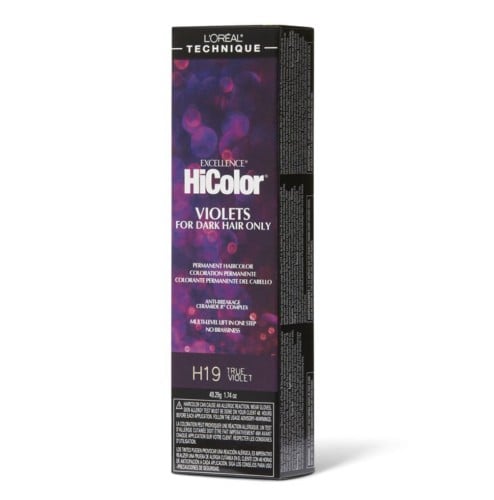 H19 True Violet Permanent Hair Color