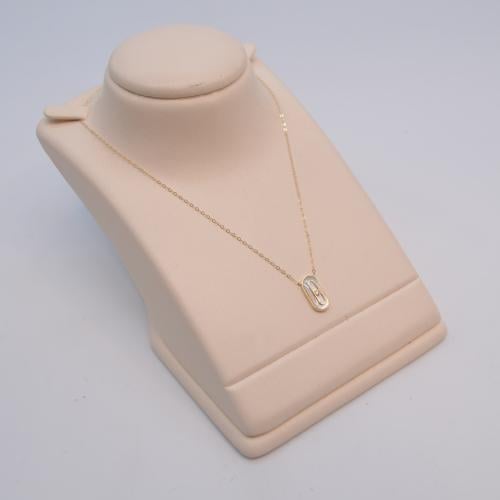 عقد ذهب عيار 18