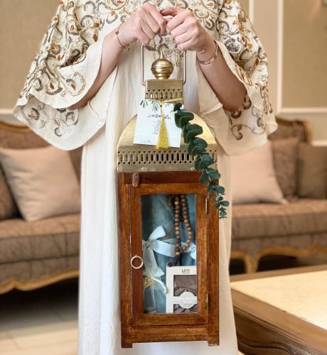 Ramadan gold Lantern