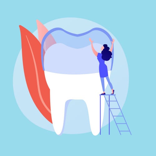 عدسات إي ماكس - للسن الواحد