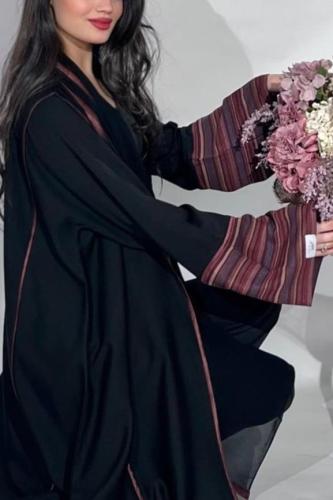 شال كشميري بنفس قماش الكم