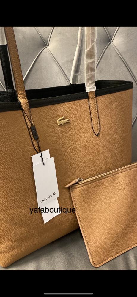 لاكوست دبل فيس بني