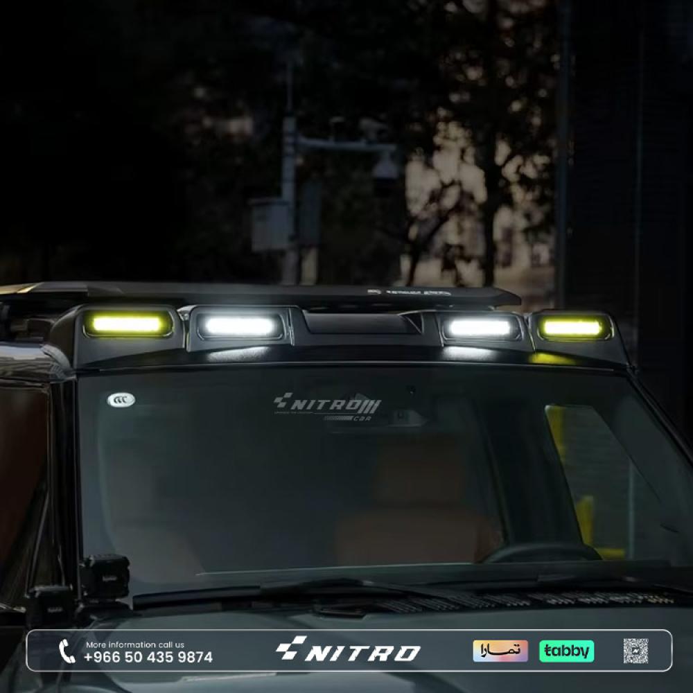 كشاف سقف LED لسيارة جيتور G700 – إضاءة علوية للطرق الوعرة