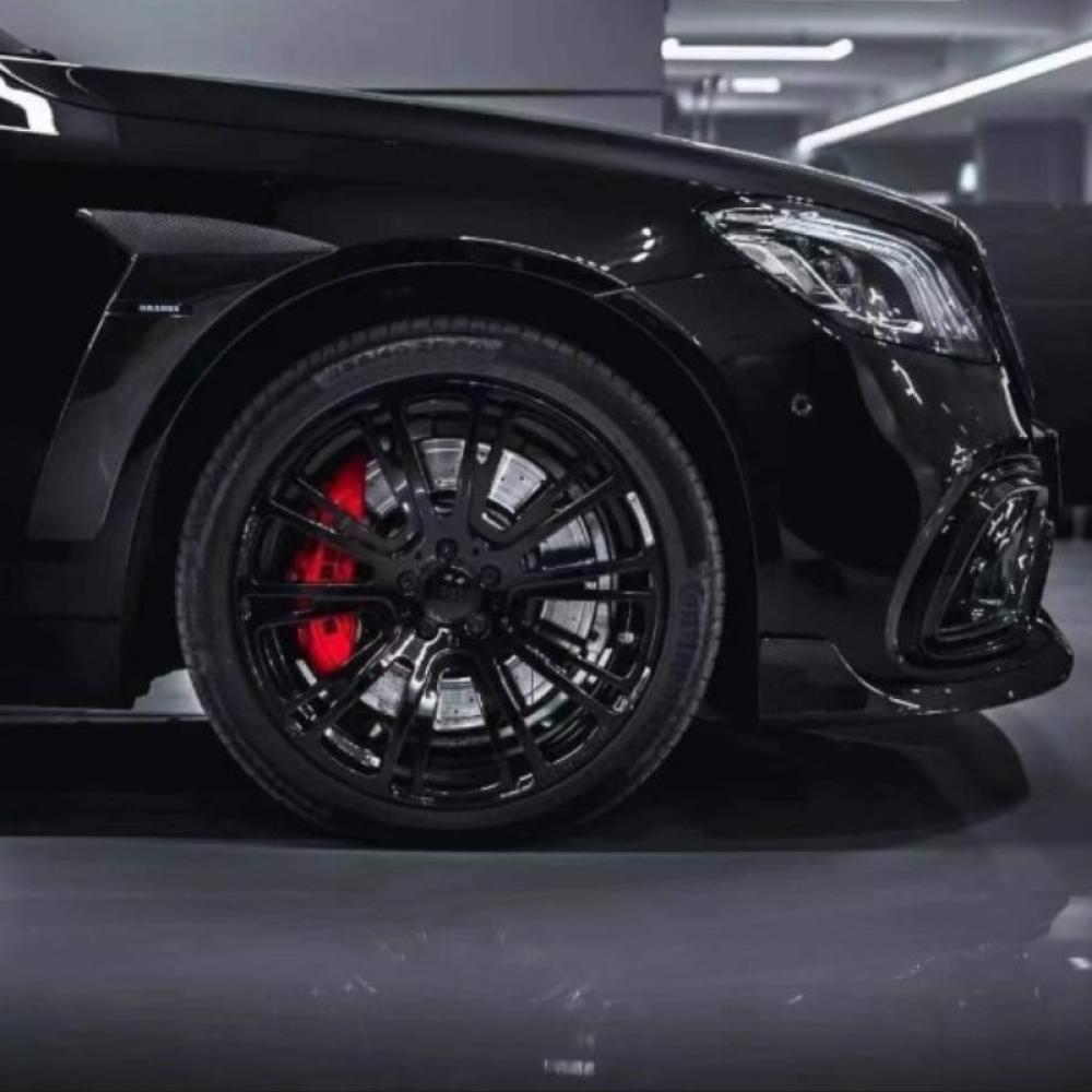 بودي كيت وتحويل مرسيدس اس كلاس W222 S63 LCI (17-20) إلى طراز Brabus كربون فايبر