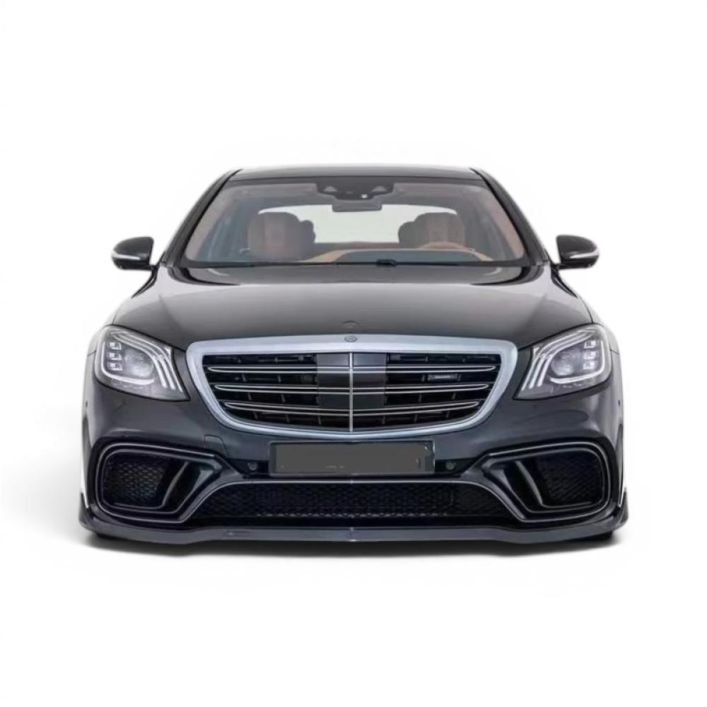 بودي كيت وتحويل مرسيدس اس كلاس W222 S63 LCI (17-20) إلى طراز Brabus كربون فايبر