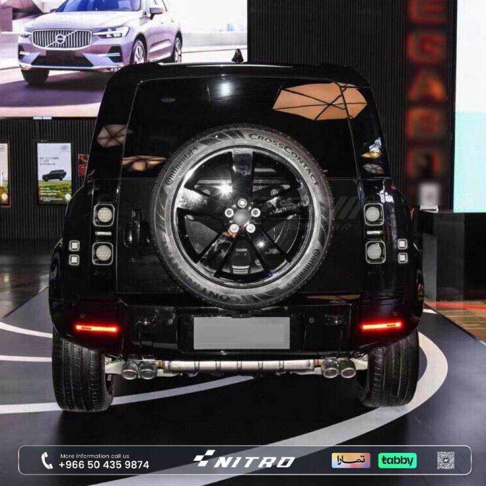 اصطبات LED خلفية ديفندر 2020–2025 (يسار + يمين)
