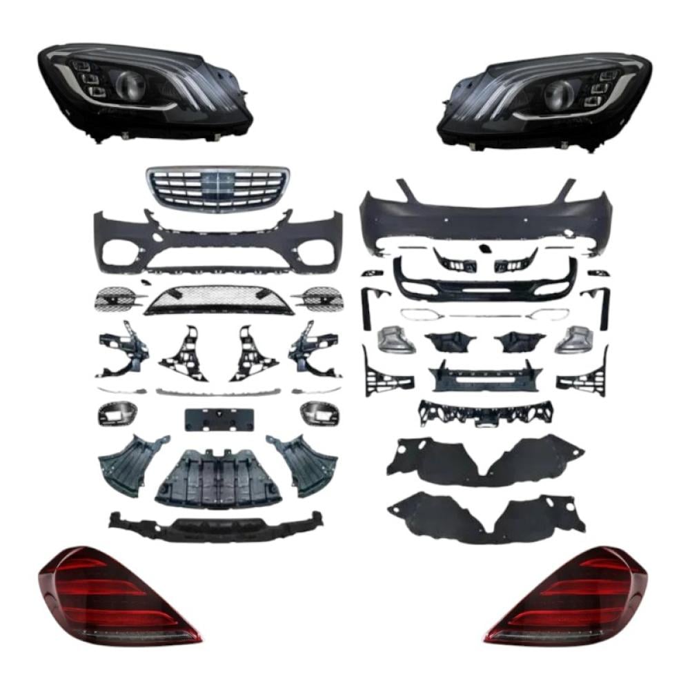 كت تعديل وتحويل مرسيدس يخت إلى مظهر S560 AMG (موديلات 2014-2020 W222)