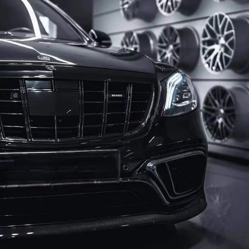 بودي كيت وتحويل مرسيدس اس كلاس W222 S63 LCI (17-20) إلى طراز Brabus كربون فايبر