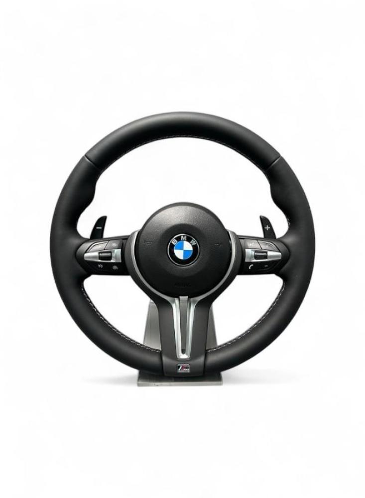 مقود (طارة) بي إم دبليو BMW الرياضية المحدثة المصنوعة من الجلد الفاخر لطرازات فئة F