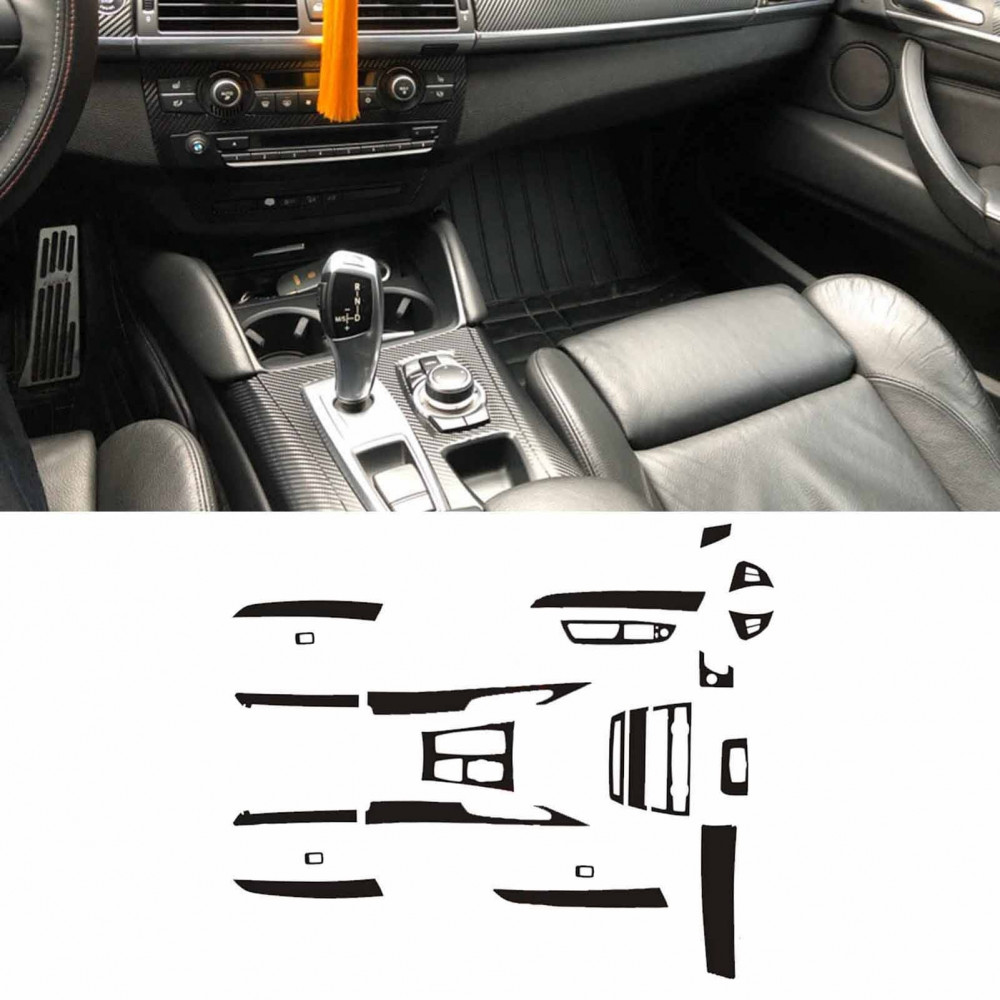 طقم تجليد كاربون فايبر X5