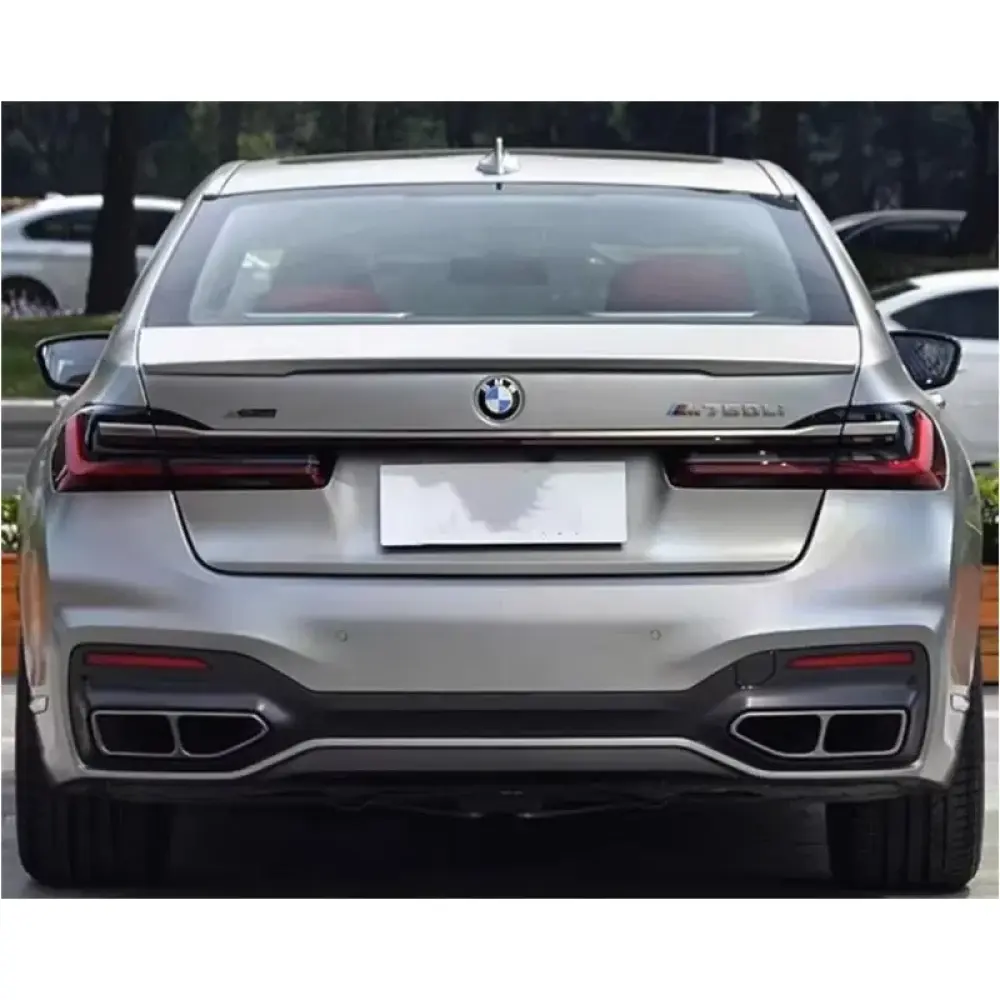 مخارج شكمان BMW G11 G12 لون فضي