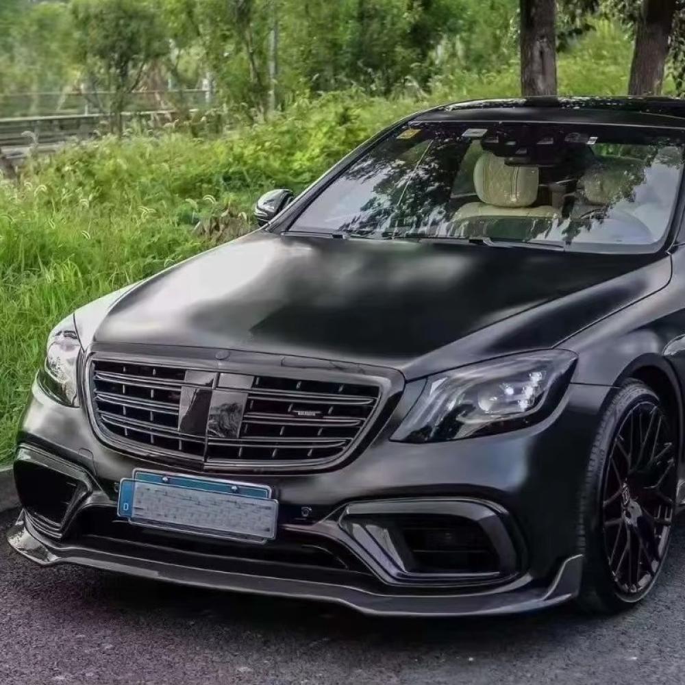 بودي كيت وتحويل مرسيدس اس كلاس W222 S63 LCI (17-20) إلى طراز Brabus كربون فايبر