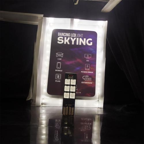 لمبة USB سهاري لمس متعدد الوان