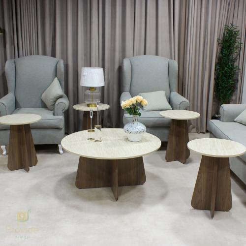 طقم طاولة تقديم ( 4 طاولة خدمة )