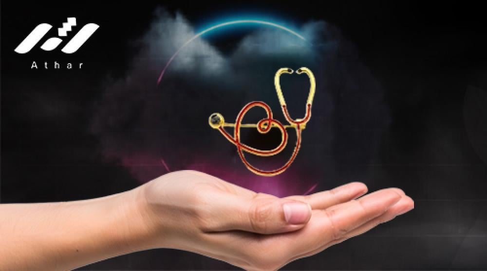 بروش على شكل سماعة طبيب  Stethoscope 1