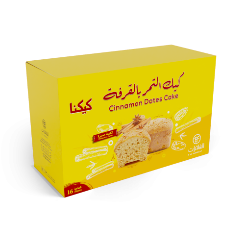 كيك التمر بالقرفة
