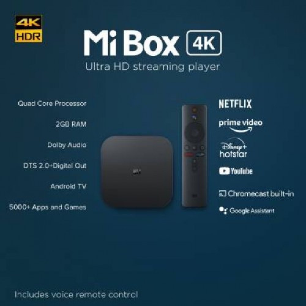 جهاز Mi Box S 4K ماركة Xiaomi