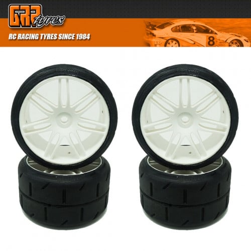 1:5 TC - W02 REVO NEW - S1 SuperSoft - Mounted on Black Wheel - 1 Pair