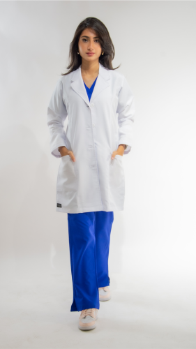 Female long lab coat from Gene by kayan KYN095